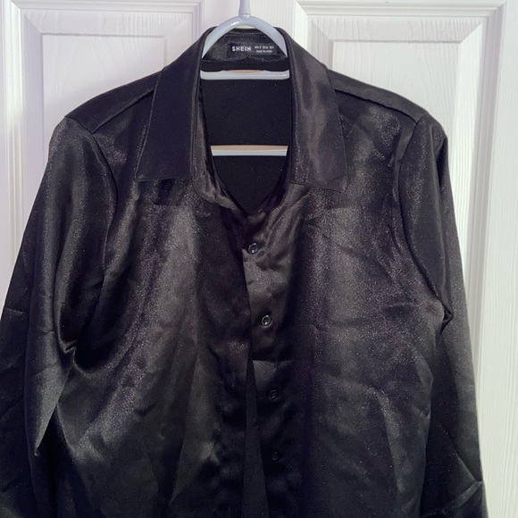 Shein Button Down Shirt - Picture 2 of 5